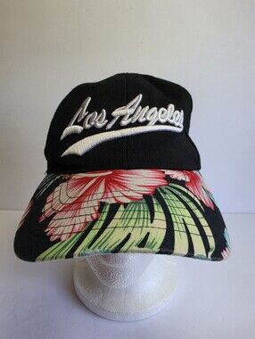 Women's Los Angeles Hat/Cap  Adjustable Embroidered Tropical O/S